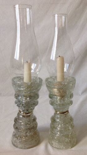Vintage Insulator Candle Holders Hemingray Armstrong Whitall Tatum