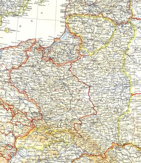 Polen 1939 Genealogy Map Ancient Maps Historical Maps