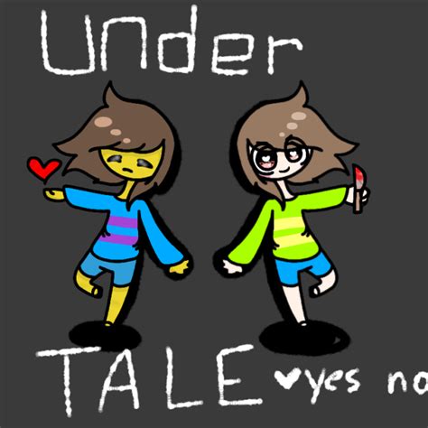 Frisk And Chara Speedpaint Ibispaint