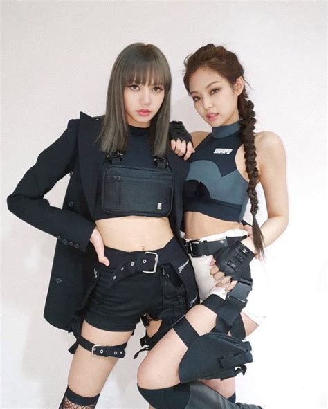 Jennie And Lisa Kill This Love Outfits Blackpink Fashion Kpop Girls