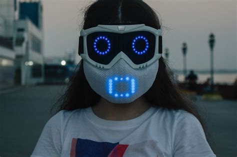 Check Out This Led Mask That Shows Its Users Emotions Hypebeast