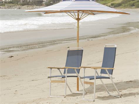 Wooden deck chair chairs traditional folding sun lounger garden beach seaside. Telescope Casual Beach Chairs Aluminum Lounge Set | TCBEACHSET