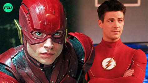 the flash zack snyder chose ezra miller as grant gustin wasn t a good fit