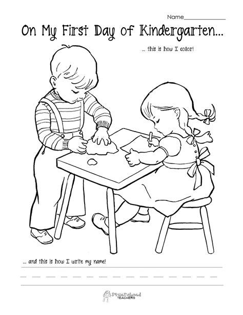 38 Best Pictures Preschool First Day Of School Coloring Pages Back