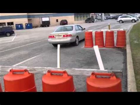 To do this, you pull up parallel to the vehicle in front of the parking space and slowly back up into the parking space. Parallel parking 101 - YouTube