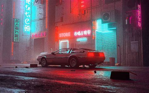 Running In The Night The Superb 80s Cyberpunk Artworks By Daniele
