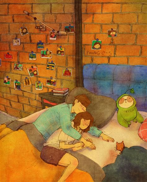 Love Is In The Small Things New Illustrations By Korean Artist Puuung 92 Pics Puuung Love