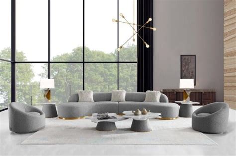 51 Curved Sofas That Make Lounging Look Luxuriously Chic