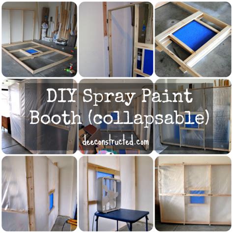 Diy paint booth build in home garage. Color Inside the Lines | Paint booth, Spray booth diy, Diy paint booth
