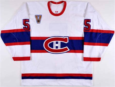 Browse our selection of canadiens jerseys in all the sizes, colors. 2003-04 Stephane Quintal Montreal Canadiens Game Worn Jersey - "Vintage" - Photo Match ...