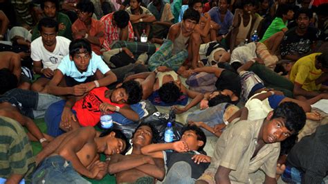 up to 6 000 burmese bangladeshi migrants stranded at sea activists say fox news