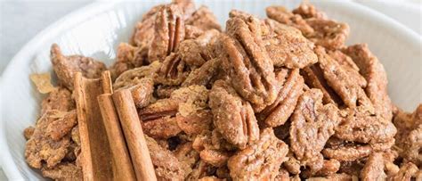 Cinnamon Sugar Roasted Pecans