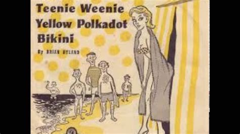 Brian Hyland Itsy Bitsy Teenie Weenie Yellow Polka Dot Bikini Hq Novel Yellow Polka Dot