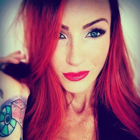 anne lindfjeld danish model annelindfjeld tattoo model makeup redhead ginger lashbar