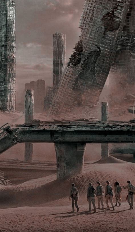 The Scorch Trials Dystopian Aesthetic Maze Runner Trilogy Maze