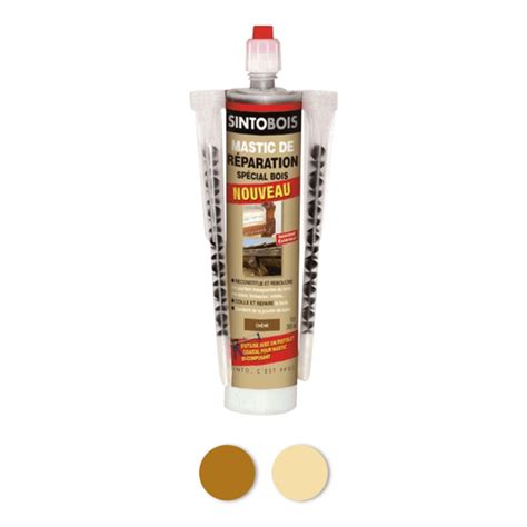 Mastic Bois En Cartouche Couleur Sapin Ml Sintobois Sinto