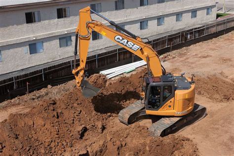 Case Introduces Cx145c Sr And Cx235c Sr Minimum Swing Radius Excavators
