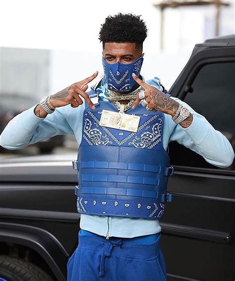 Blue Face Rapper Style Gangsta Style Rapper Outfits