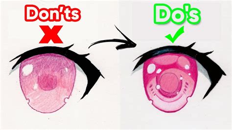 How To Color Anime Eyes Step By Step Tutorial For Beginners Youtube