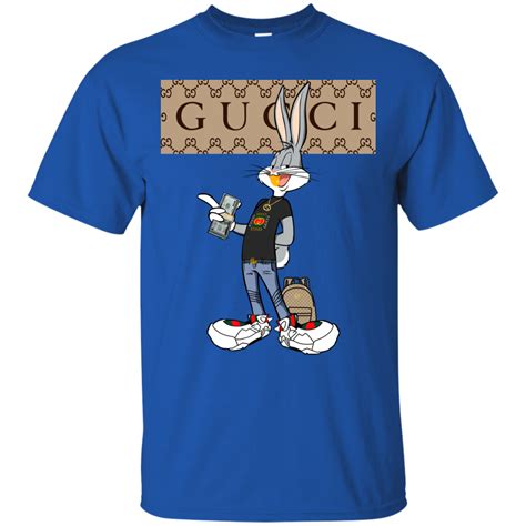 Gucci bugs bunny intarsia knit sweater in yellow | modesens. Bugs Bunny - Gucci G200 Cotton T-Shirt | Cotton tshirt ...