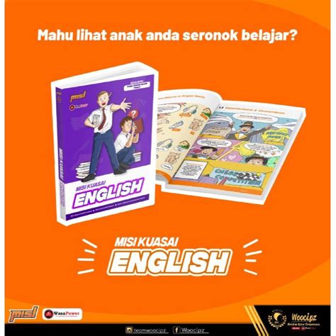Buku Tahap 2 Misi Kuasai Bahasa Inggeris Shopee Malaysia