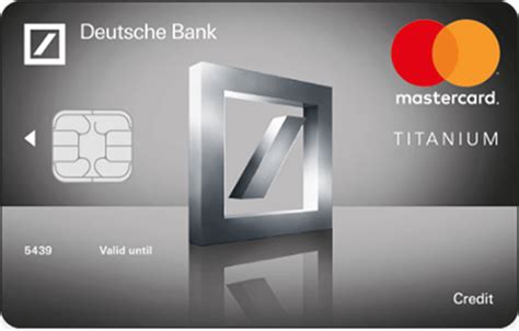Deutsche Bank Titanium Mastercard Les Infos Important