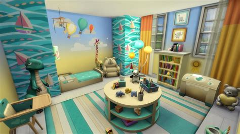 Sims 4 Toddler Room Ideas No Cc