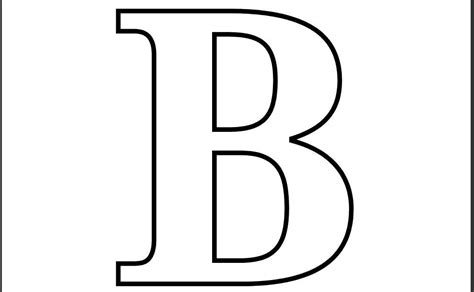 Printable Letter B Coloring Page Letter B Coloring Pages Printable