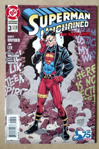 Superman Unchained 3 1st Print Superboy Variant Cover Dc Comics 2013