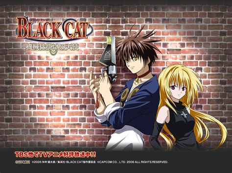 Black Cat Eve Train Heartnet Anime Wallpapers