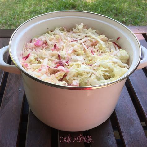 quick sauerkraut recipe fermented cabbage with beets and carrots craft mart