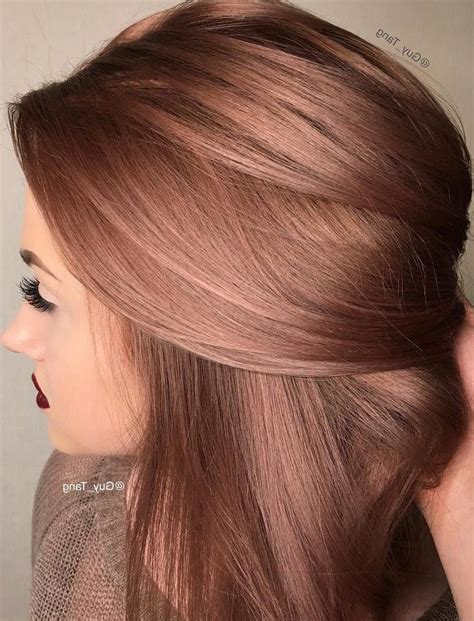Rose Gold Hair Color Ideas That Make You Say Wow Rose Gold Hair Color Gold Pink Hair
