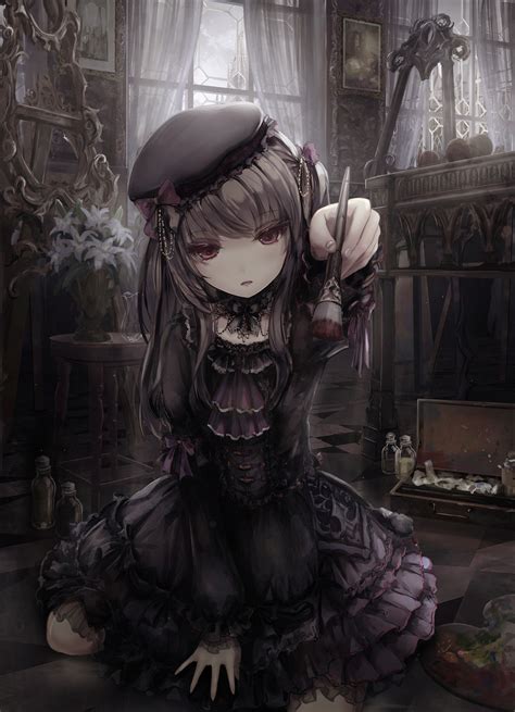 hình nền anime cô gái ký tự gốc gothic 1586x2193 richs 1552389 hình nền đẹp hd wallhere