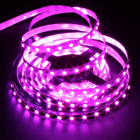 Support clips are available for stronger fixation. Color Changing RGB 5050 72W LED Strip Light