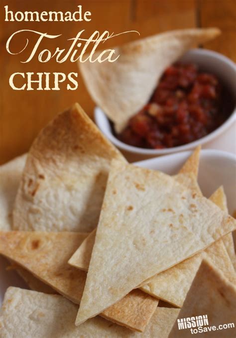 With just tortillas and cheese, you can make a basic quesadilla for a meal or appetizer in just a few minutes. Homemade Tortilla Chips - Mission: to Save