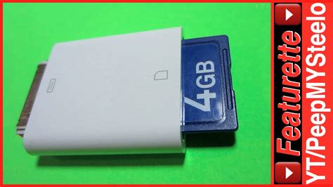 Microsd cards will likely need to be inserted into an sd card adapter to fit into most conventional sd card slots. Apple iPAD SD Card Reader Adapter & SDHC Memory Cards in Camera Connection Kit w/ USB ...