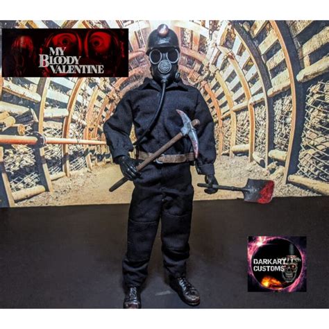 My Bloody Valentine 3D The Miner Harry Warden Horror Custom Action Figure