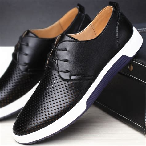 Top picks related reviews newsletter. Merkmak New 2018 Men Casual Shoes Leather Summer ...