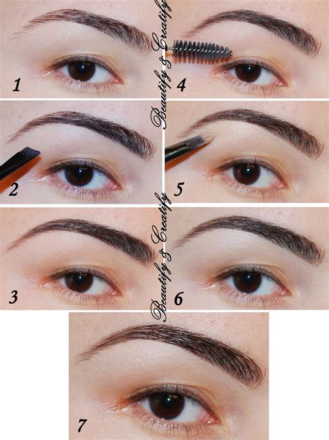 Brown, black, blonde and clear. Four Different Ways to Fill In and Shape Eyebrows