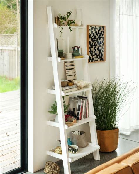 Asterix Ladder Shelf Eq3 Bookshelves In Living Room Decorating