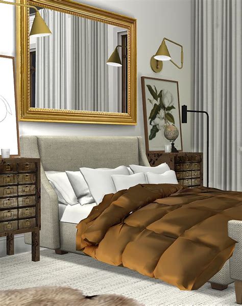 Novvvas Sims House Sims 4 Beds Sims 4 Cc Furniture
