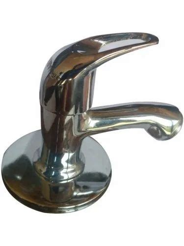 Stainless Steel Round Ss Pillar Cock Tap For Bathroom Fitting At Rs Piece In Aligarh