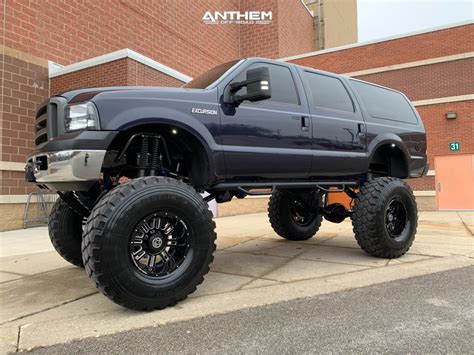 12 2000 Excursion Ford Custom Lifted 12in Anthem Off Road A721 Enforcer