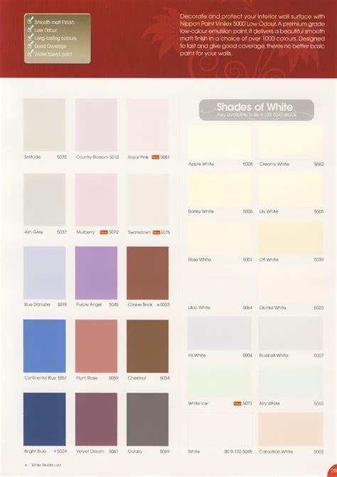 Contoh kombinasi warna yang baik. Katalog Warna Nippon Paint