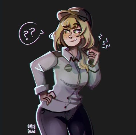Fnaf Security Breach Female Night Guard The Most Attractive Girl In