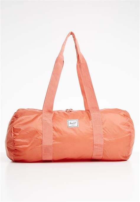 Packable Duffle Bag Peach Herschel Bags And Purses