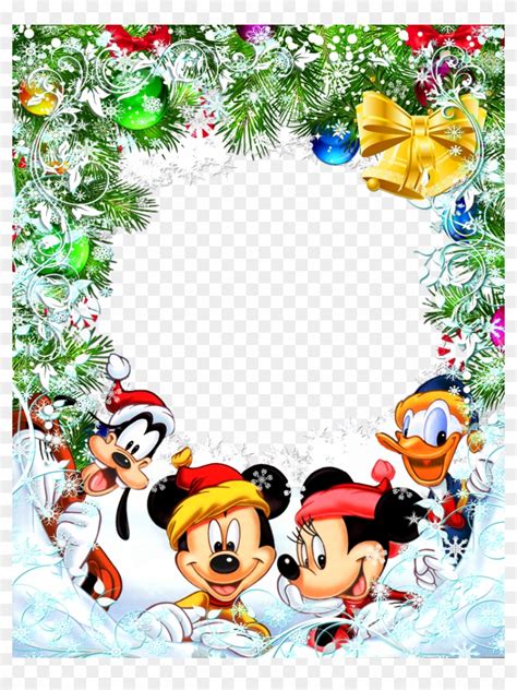 All disney christmas clip art are png format and transparent background. Download Transparent Christmas Star Frame With Mickey ...