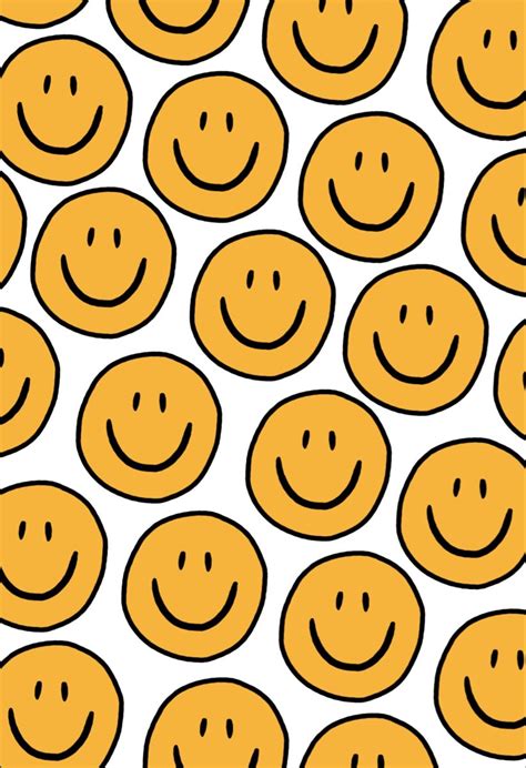 Smiley Face Iphone Wallpaper Cute Patterns Wallpaper Phone Wallpaper