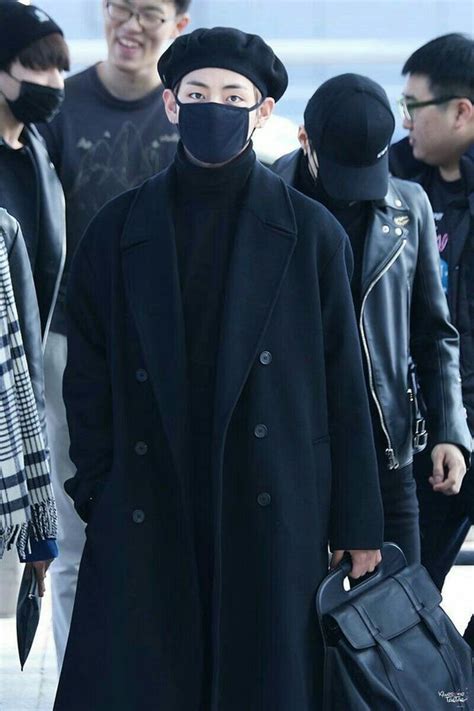 10 Times Btss V Showed Us How To Wear A Comfy Coat With Style Koreaboo