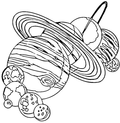 Solar System Coloring Pages To Download And Print For Free